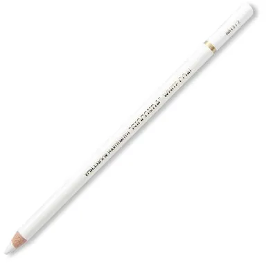 White charcoal pencil