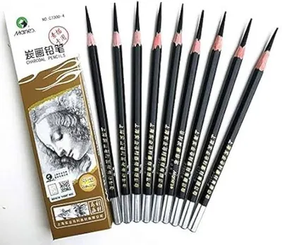 Marie’s charcoal pencil